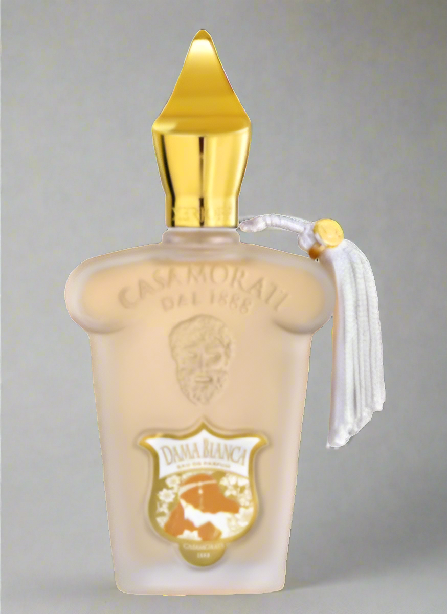 Casamorati Dama Bianca luxury perfume bottle design