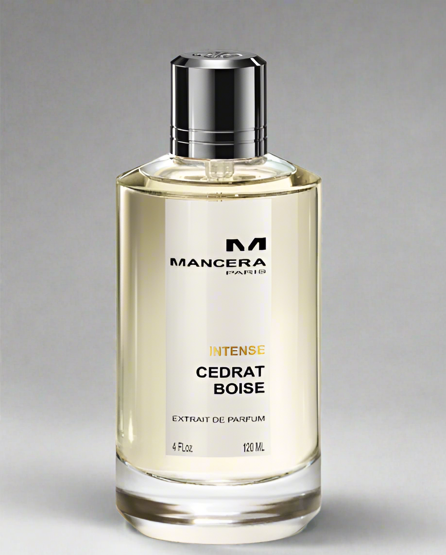 Mancera Cedrat Boise Intense bottle with citrus notes