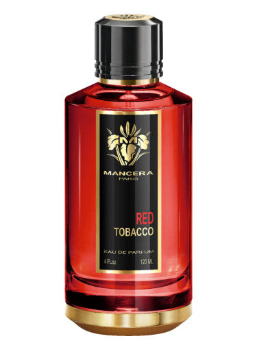 Mancera Red Tobacco luxury perfume bottle