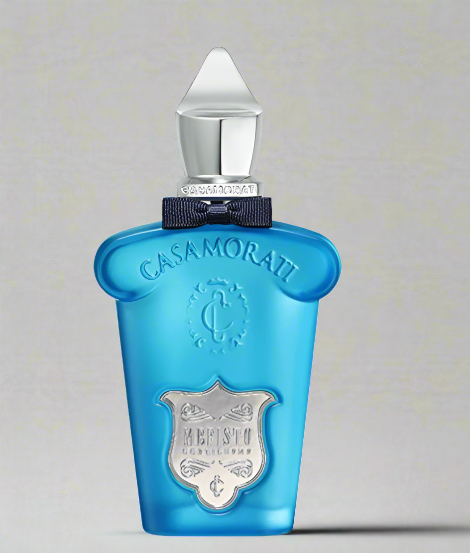 Mefisto Gentiluomo luxury perfume bottle display