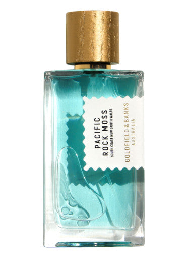 Pacific Rock Moss perfume bottle by Goldfield & Banks
