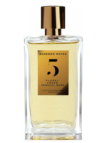 Rosendo Mateu No. 5 luxury unisex perfume bottle
