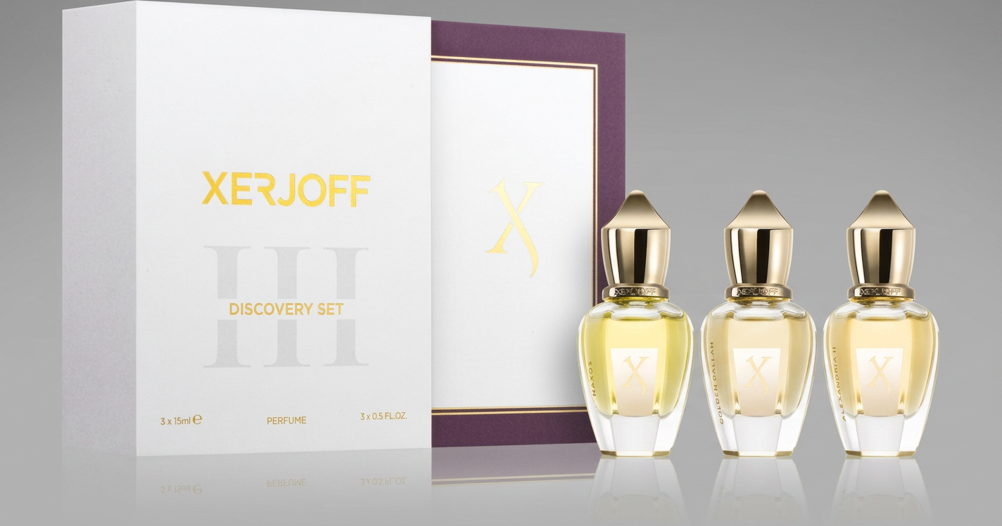 Xerjoff Discovery Set III (Naxos, Alexandria II, Golden Dallah)