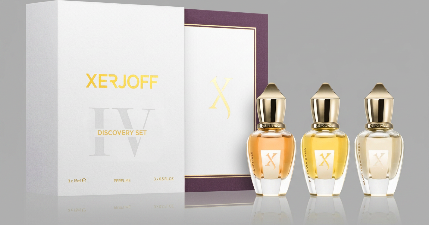 Xerjoff Discovery Set IV (La Capitale, Pikovaya Dama, More Than Words)