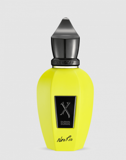 Xerjoff Duran NeoRio Yellow Parfum bottle – Luxury fragrance